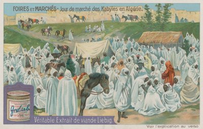 Dzień Targowy Kabyle w Algierii autorstwa European School