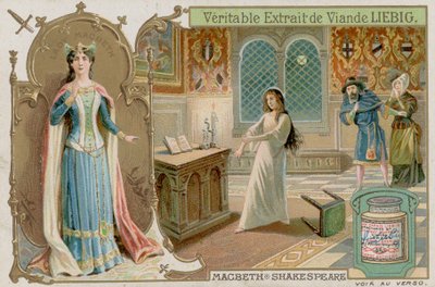 Lady Makbet (chromolit) autorstwa European School