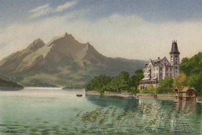 Jezioro Czterech Kantonów: Hertenstein (kolor lito) autorstwa European School