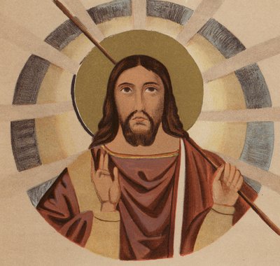 Podobieństwo do Jezusa Chrystusa: Z Bazyliki Świętego Pawła w Rzymie (chromolit) autorstwa European School