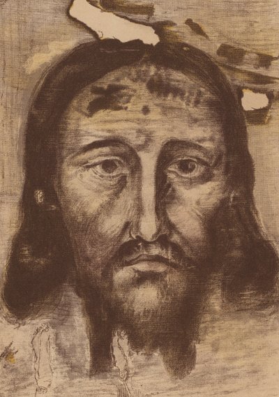 Podobieństwo do Jezusa Chrystusa: Z kościoła św. Bartłomieja w Genui (chromolit) autorstwa European School