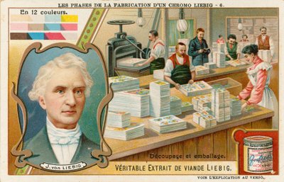 Wykonywanie chromolitografii Liebiga autorstwa European School