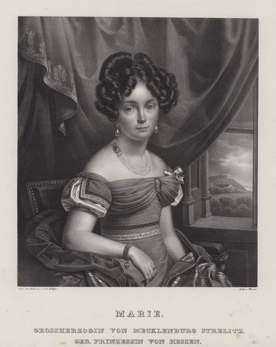 Marie, Wielka Księżna Meklemburgii-Strelitz (lito) autorstwa European School