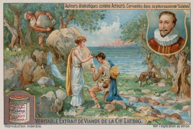 Miguel de Cervantes w La Galatea autorstwa European School