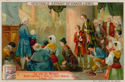Mozart Years Miserere Allegriego w Rzymie autorstwa European School