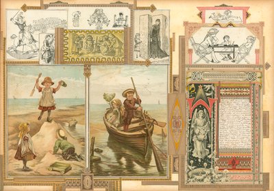 Strona z Sammelsurium, tom II (materiał drukowany) autorstwa European School