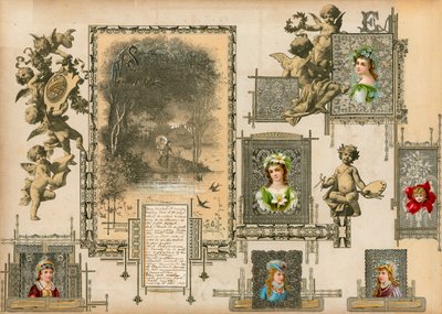 Strona z Sammelsurium, tom IV (materiał drukowany) autorstwa European School
