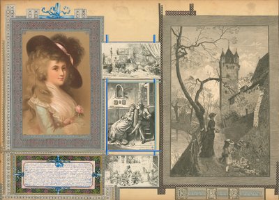 Strona z Sammelsurium, tom IX (materiał drukowany) autorstwa European School