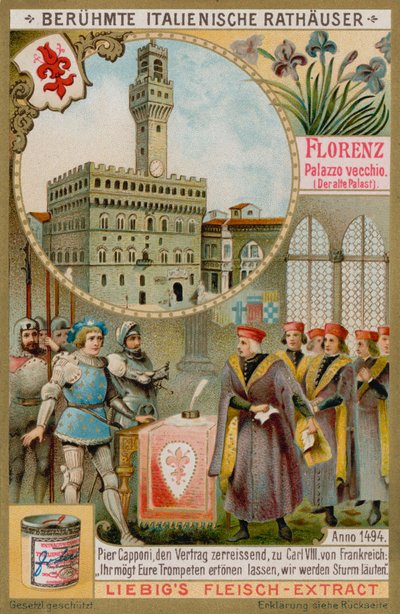 Palazzo Vecchio we Florencji autorstwa European School