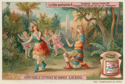 Papageno wzywa Papagenę za pomocą magicznych dzwonków i ponownie się spotykają autorstwa European School