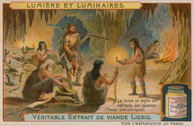 Prehistoryczne lampy gliniane autorstwa European School