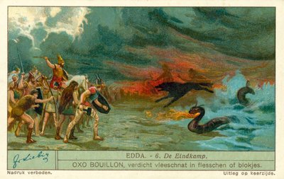 Ragnarok (chromolitho) autorstwa European School