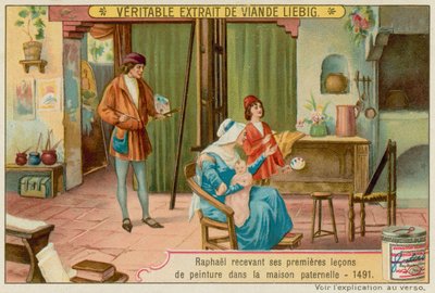 Rafaelsa pierwsza lekcja malarstwa autorstwa European School