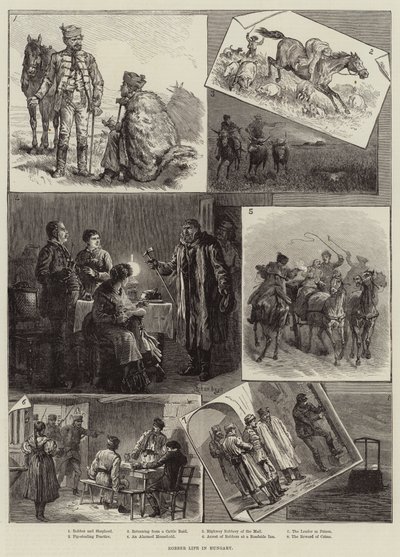Robber Life na Węgrzech (rycina) autorstwa European School