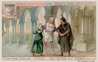 Robert jest rozdarty między Bertramem a Alice autorstwa European School