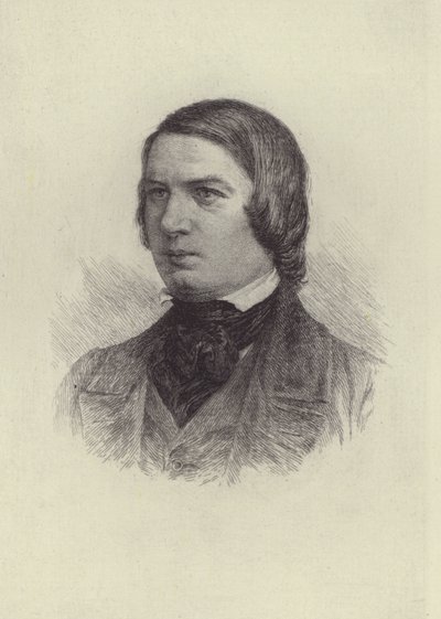 Robert Schumann (rycina) autorstwa European School