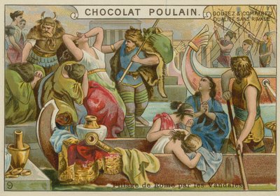 Sack of Rome przez Wandalów, 455 autorstwa European School