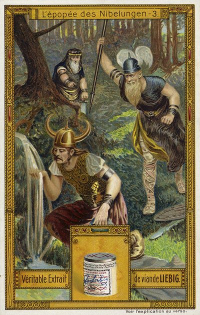 Scena z Nibelungenlied autorstwa European School