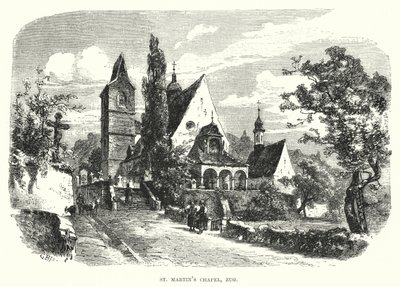 Kaplica św. Marcina, Zug (rycina) autorstwa European School