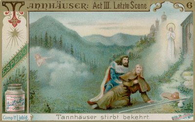 Tannhauser umiera w przebaczeniu autorstwa European School
