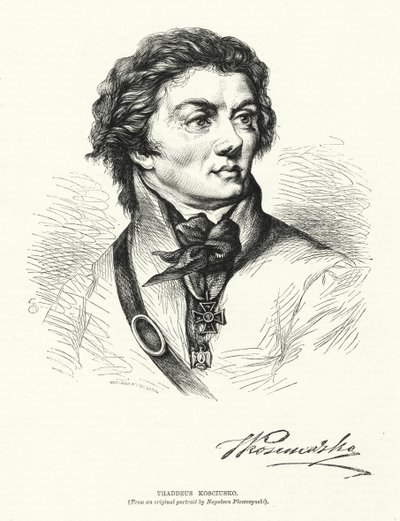 Tadeusz Kościuszki (rycina) autorstwa European School