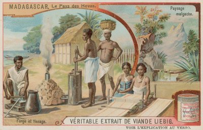 Kraina Hova: kuźnia, krosno tkackie i madagaskańska wieś autorstwa European School