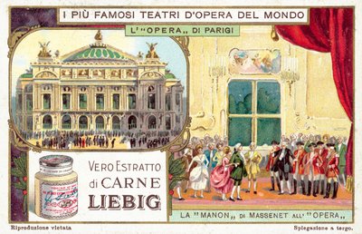 Opera Paryska (chromolitho) autorstwa European School