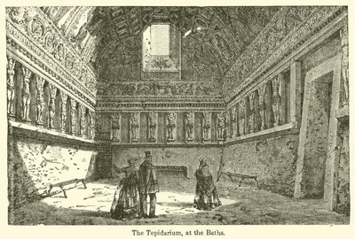Tepidarium, przy Łazienkach (rycina) autorstwa European School