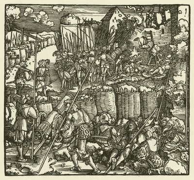 Szturm na zamek, 1532 autorstwa European School