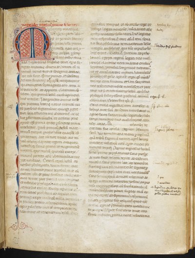 Tytus Liwiusz, Ab Urbe condita ("Codex Aginnensis"), f.223r, ok. 1325-29 (kodeks pergaminowy) autorstwa European School