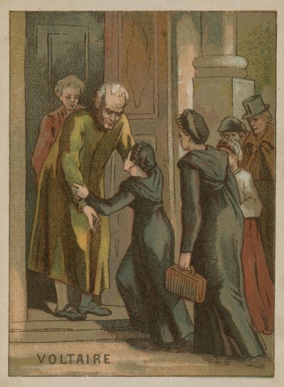 Voltaire, francuski pisarz i filozof autorstwa European School