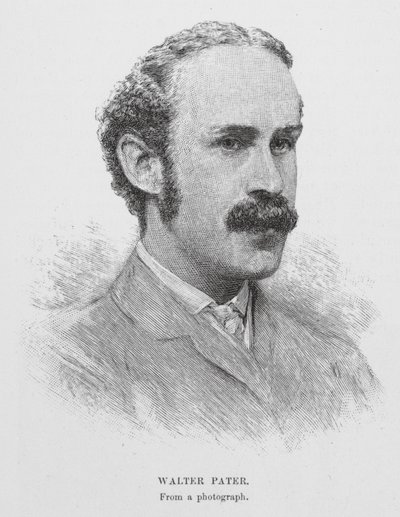 Walter Pater (grawerunek) autorstwa European School