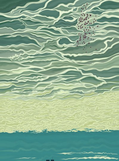 9-11-21 (grafika cyfrowa) autorstwa Evan Sklar