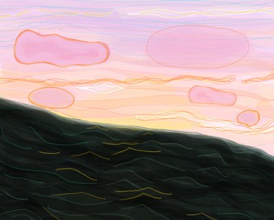 Ocean o zmierzchu autorstwa Evan Sklar