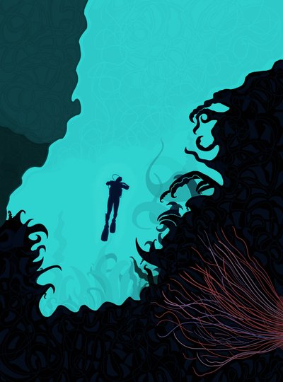 Nurek (grafika cyfrowa) autorstwa Evan Sklar
