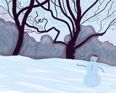 Snow Dude autorstwa Evan Sklar