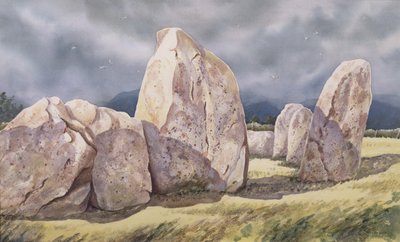Kamienie z Castlerigg, Cumbria autorstwa Evangeline Dickson