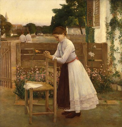 Nabożeństwo, 1891 autorstwa Evany Grunwald Bela