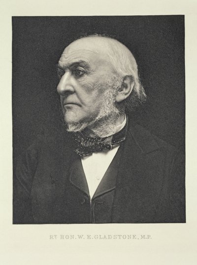 Rt. Kochanie. William Gladstone (1809-98), poseł, 1890 autorstwa Eveleen Myers
