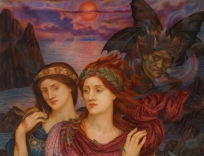 Umrzeć wizję. 1914 autorstwa Evelyn De Morgan