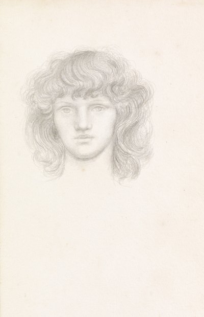 Głowa dziewczyny autorstwa Evelyn De Morgan