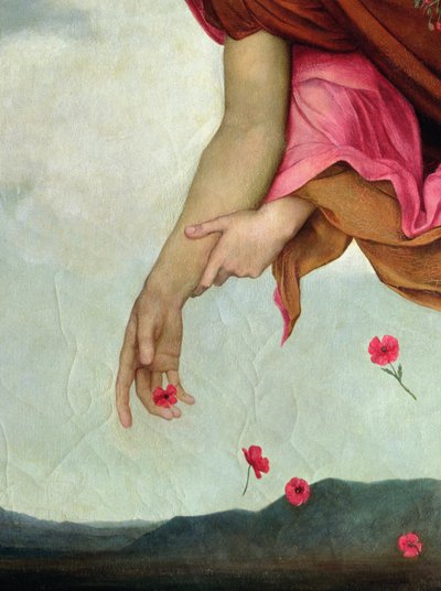Noc i sen, 1878 olej na płótnie detal z 27984 autorstwa Evelyn De Morgan