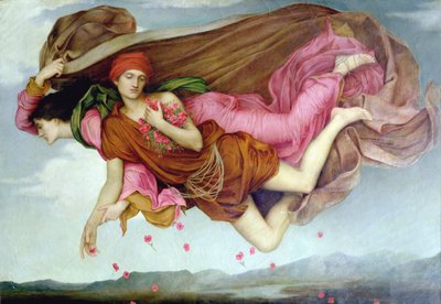 Nuit et sommeil - Noc i sen, De Morgan, Evelyn (1855-1919). olej na płótnie autorstwa Evelyn De Morgan