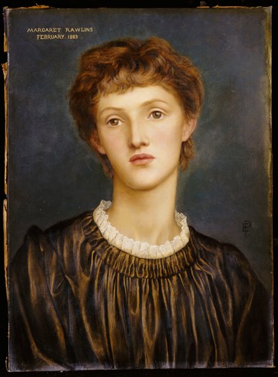 Portret Margaret Rawlins, 1883 autorstwa Evelyn De Morgan