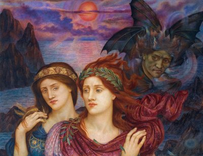 Obrazy prerafaelitów: Wizja autorstwa Evelyn De Morgan