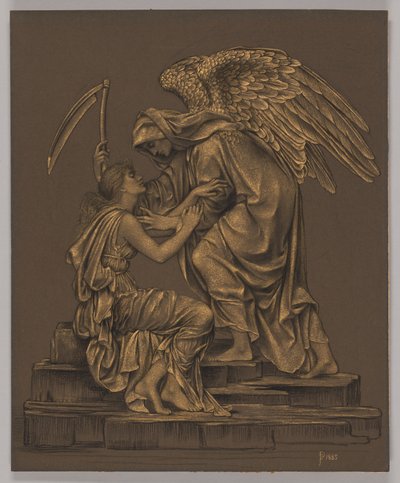Anioł Śmierci autorstwa Evelyn De Morgan