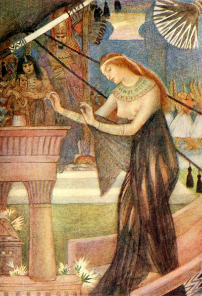 „Odlot Iris z Byblos”, 1915. autorstwa Evelyn Paul