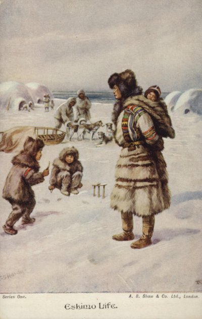 Eskimoskie życie autorstwa Evelyn Stuart Hardy