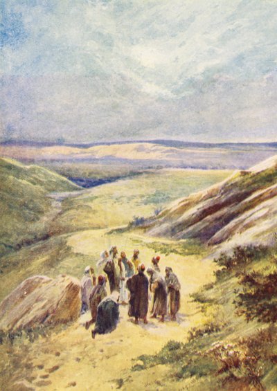 Wniebowstąpienie (kolorowa litografia) autorstwa Evelyn Stuart Hardy