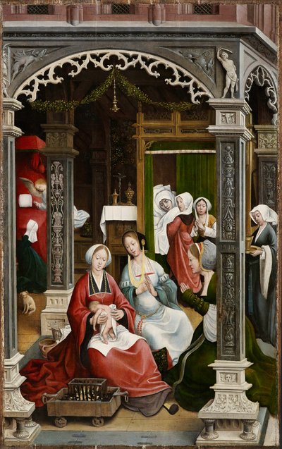 Scena z życia św. Rocha, 1517. autorstwa Everaert Orley